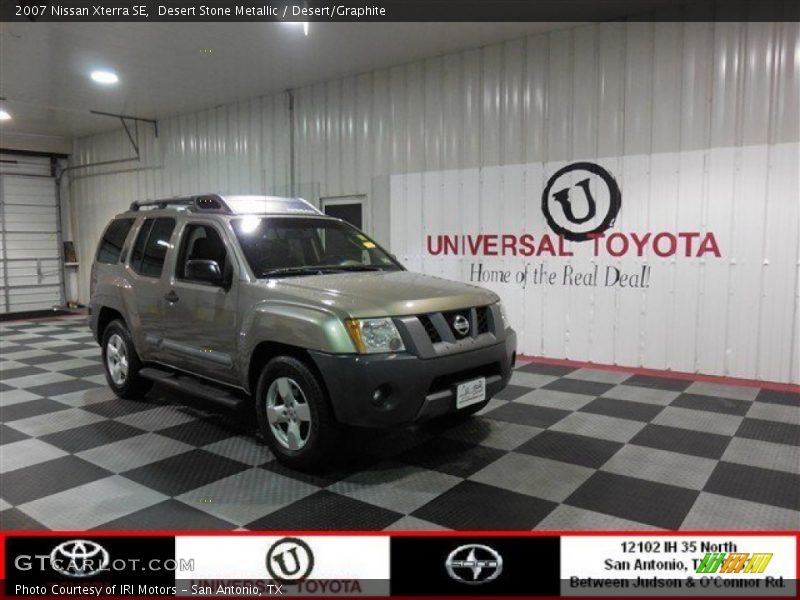 Desert Stone Metallic / Desert/Graphite 2007 Nissan Xterra SE