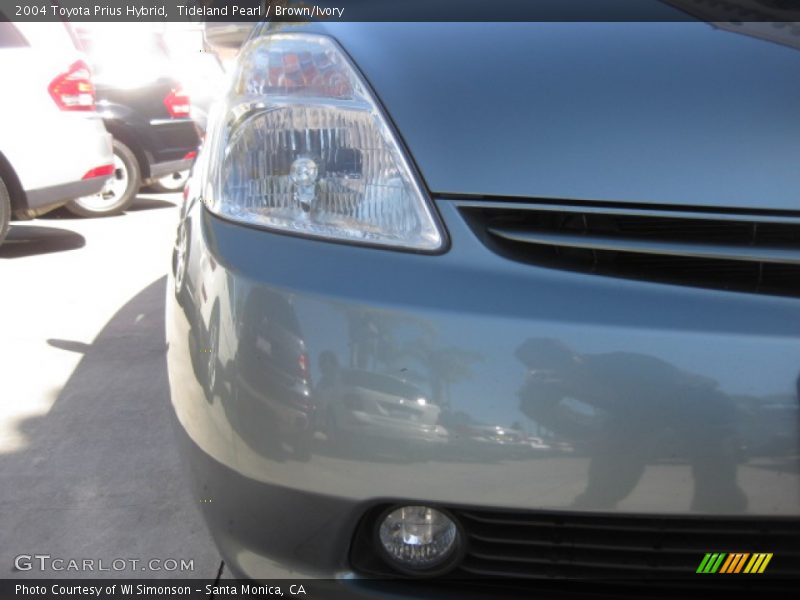 Tideland Pearl / Brown/Ivory 2004 Toyota Prius Hybrid
