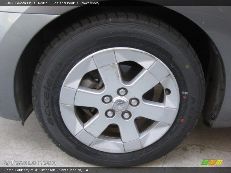 Tideland Pearl / Brown/Ivory 2004 Toyota Prius Hybrid