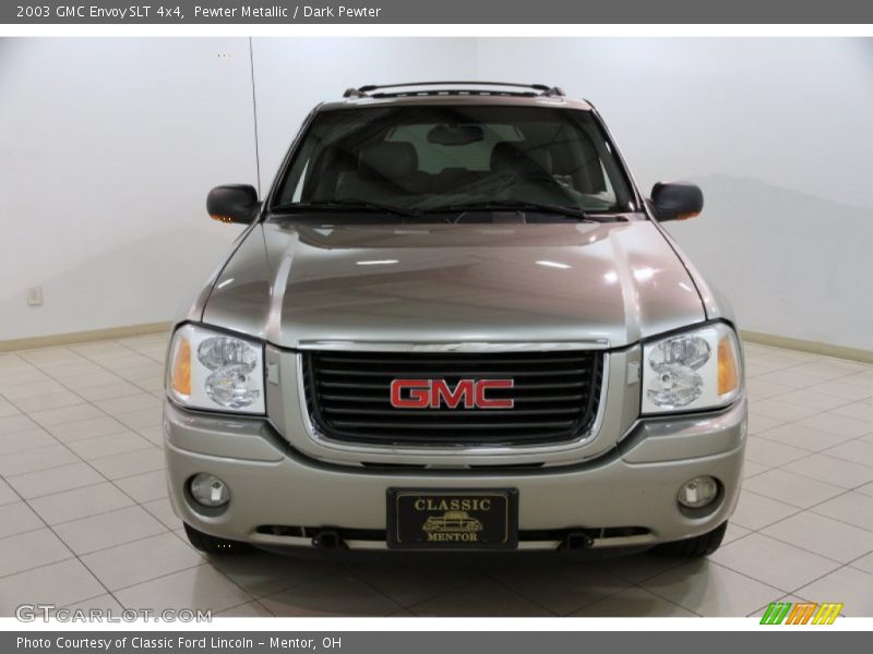 Pewter Metallic / Dark Pewter 2003 GMC Envoy SLT 4x4