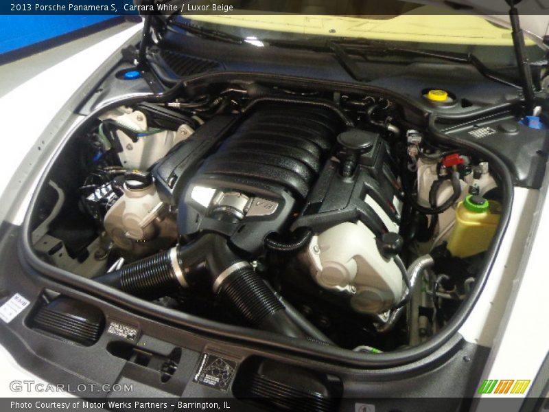  2013 Panamera S Engine - 4.8 Liter DFI DOHC 32-Valve VarioCam Plus V8