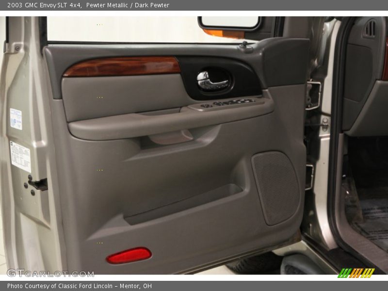 Pewter Metallic / Dark Pewter 2003 GMC Envoy SLT 4x4