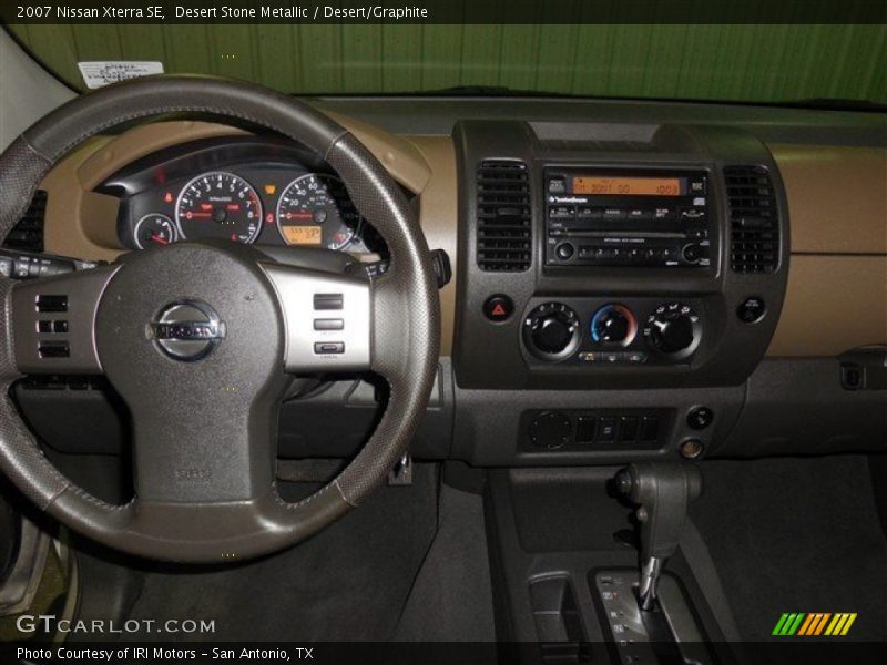 Desert Stone Metallic / Desert/Graphite 2007 Nissan Xterra SE