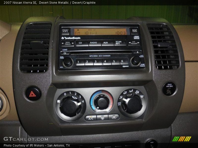 Desert Stone Metallic / Desert/Graphite 2007 Nissan Xterra SE