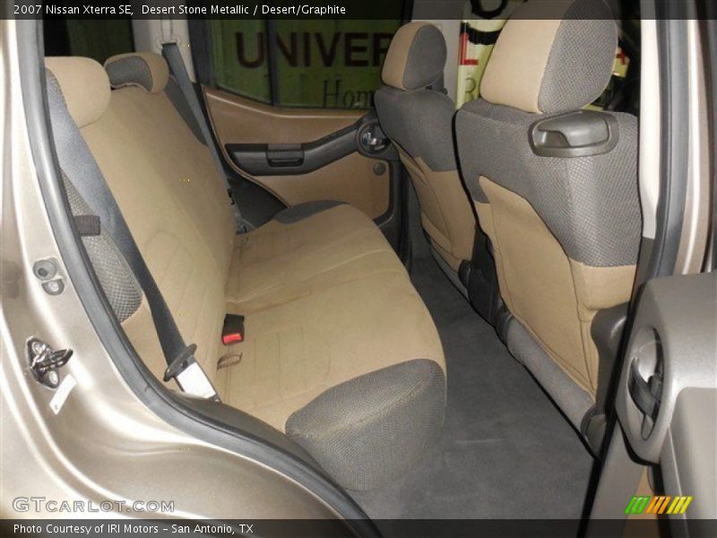Desert Stone Metallic / Desert/Graphite 2007 Nissan Xterra SE