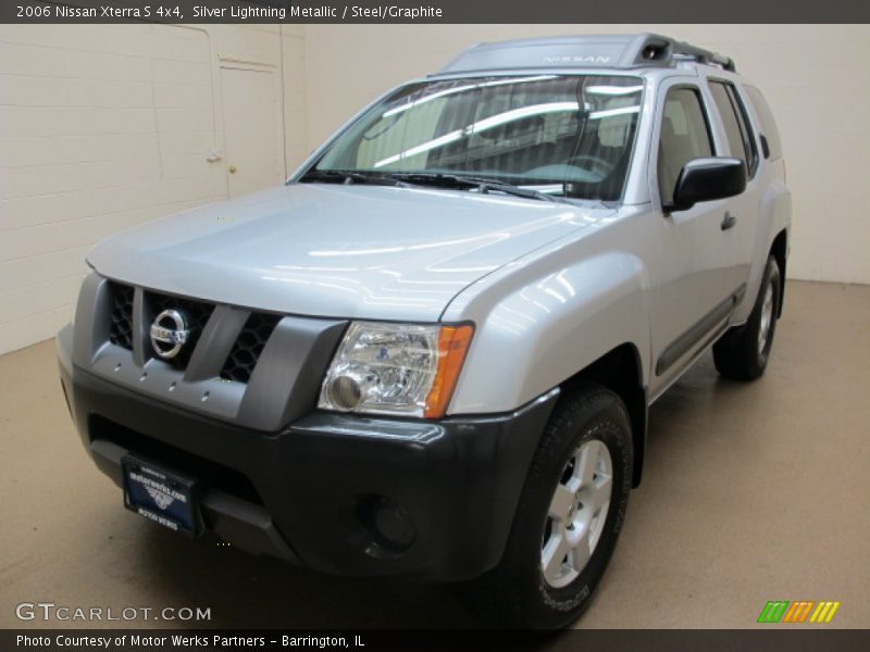Silver Lightning Metallic / Steel/Graphite 2006 Nissan Xterra S 4x4
