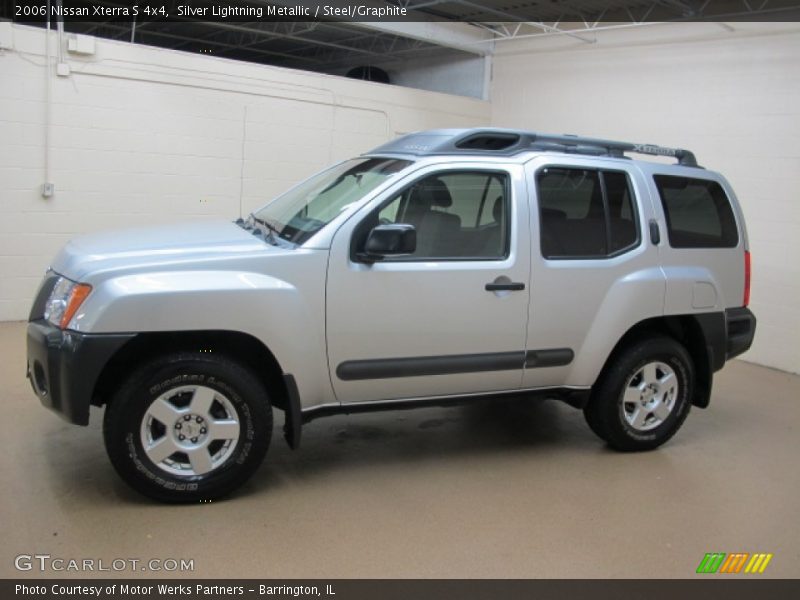 Silver Lightning Metallic / Steel/Graphite 2006 Nissan Xterra S 4x4