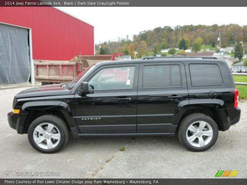 Black / Dark Slate Gray/Light Pebble 2014 Jeep Patriot Latitude 4x4
