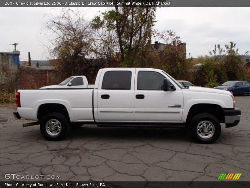 Summit White / Dark Charcoal 2007 Chevrolet Silverado 2500HD Classic LT Crew Cab 4x4