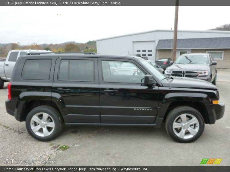 Black / Dark Slate Gray/Light Pebble 2014 Jeep Patriot Latitude 4x4
