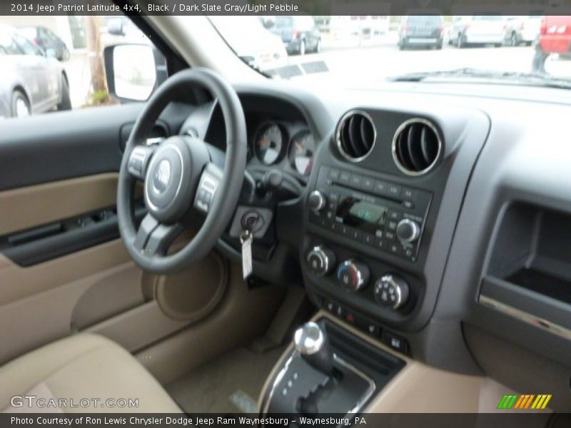 Black / Dark Slate Gray/Light Pebble 2014 Jeep Patriot Latitude 4x4