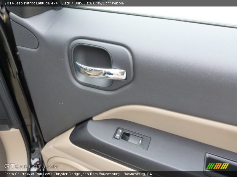 Black / Dark Slate Gray/Light Pebble 2014 Jeep Patriot Latitude 4x4