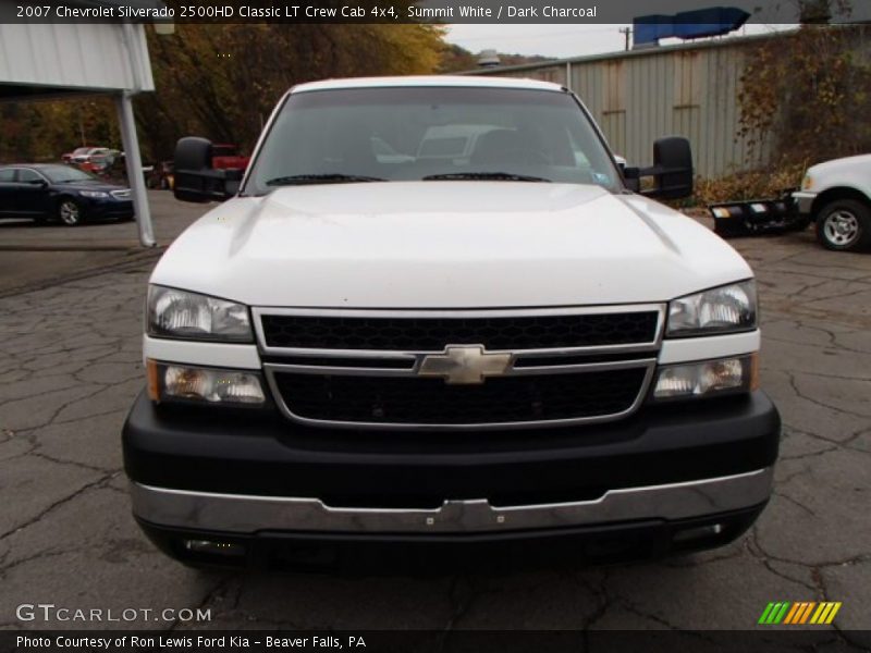 Summit White / Dark Charcoal 2007 Chevrolet Silverado 2500HD Classic LT Crew Cab 4x4