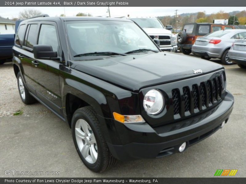 Black / Dark Slate Gray/Light Pebble 2014 Jeep Patriot Latitude 4x4