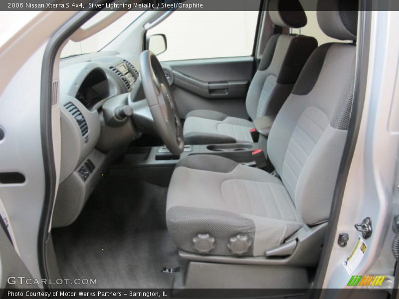 Silver Lightning Metallic / Steel/Graphite 2006 Nissan Xterra S 4x4