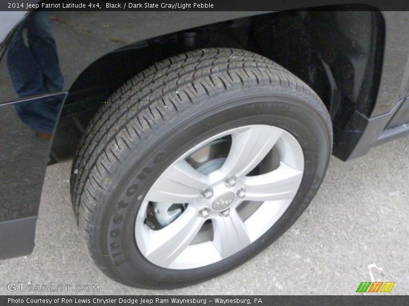 Black / Dark Slate Gray/Light Pebble 2014 Jeep Patriot Latitude 4x4