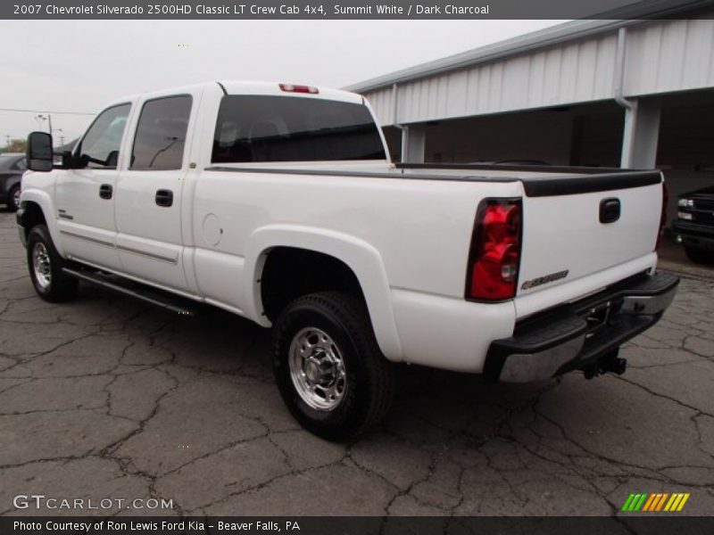 Summit White / Dark Charcoal 2007 Chevrolet Silverado 2500HD Classic LT Crew Cab 4x4