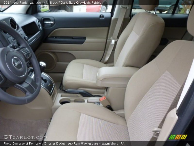 Black / Dark Slate Gray/Light Pebble 2014 Jeep Patriot Latitude 4x4