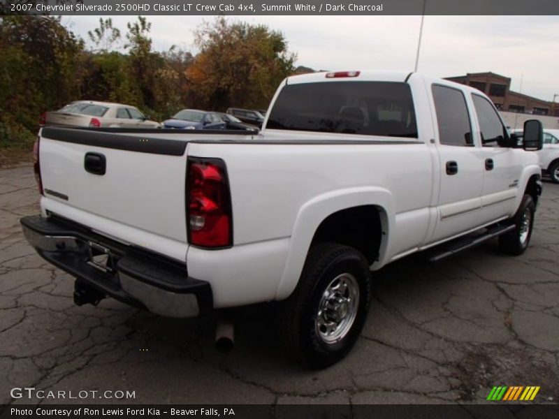 Summit White / Dark Charcoal 2007 Chevrolet Silverado 2500HD Classic LT Crew Cab 4x4