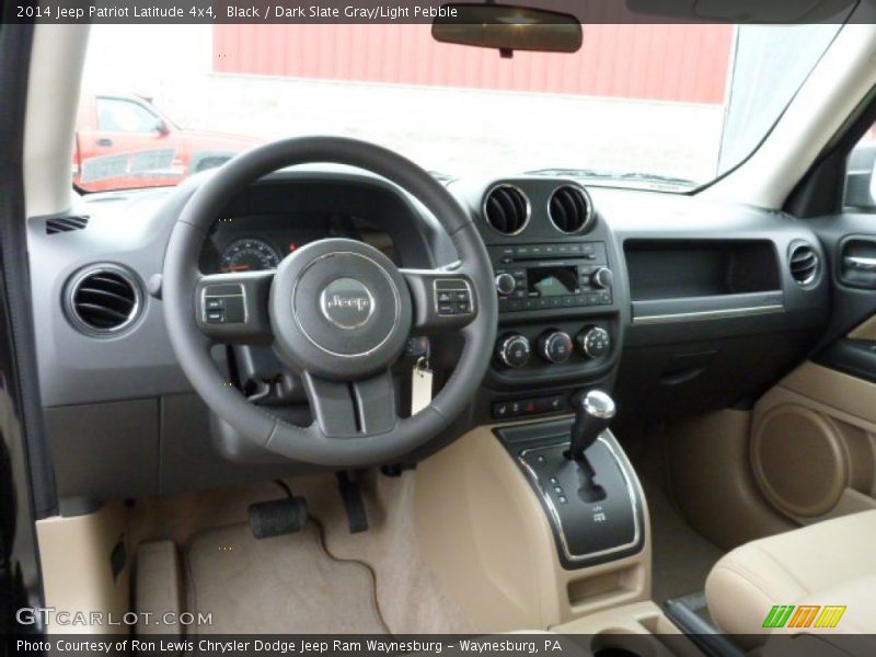 Black / Dark Slate Gray/Light Pebble 2014 Jeep Patriot Latitude 4x4