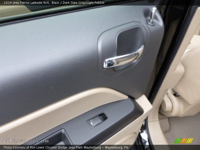 Black / Dark Slate Gray/Light Pebble 2014 Jeep Patriot Latitude 4x4