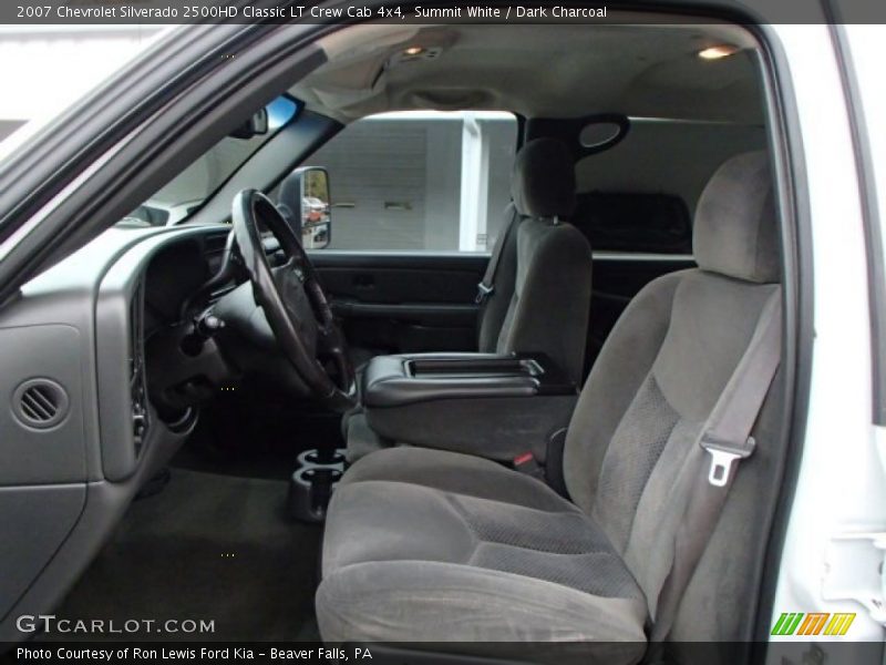 Summit White / Dark Charcoal 2007 Chevrolet Silverado 2500HD Classic LT Crew Cab 4x4