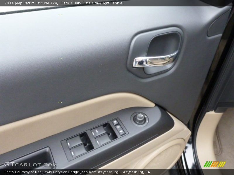 Black / Dark Slate Gray/Light Pebble 2014 Jeep Patriot Latitude 4x4