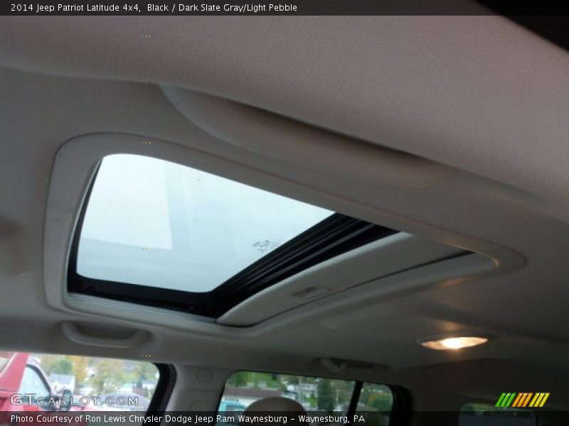 Black / Dark Slate Gray/Light Pebble 2014 Jeep Patriot Latitude 4x4