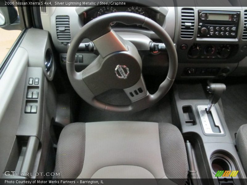 Silver Lightning Metallic / Steel/Graphite 2006 Nissan Xterra S 4x4