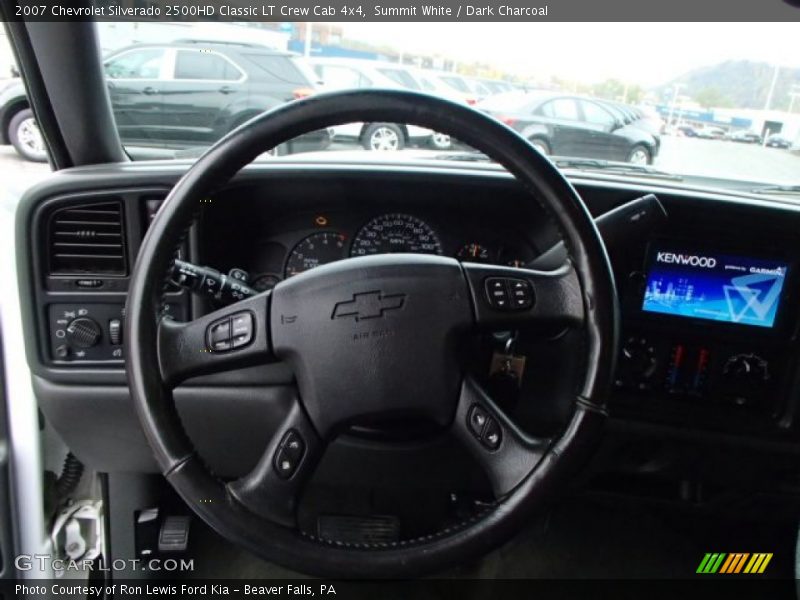 Summit White / Dark Charcoal 2007 Chevrolet Silverado 2500HD Classic LT Crew Cab 4x4