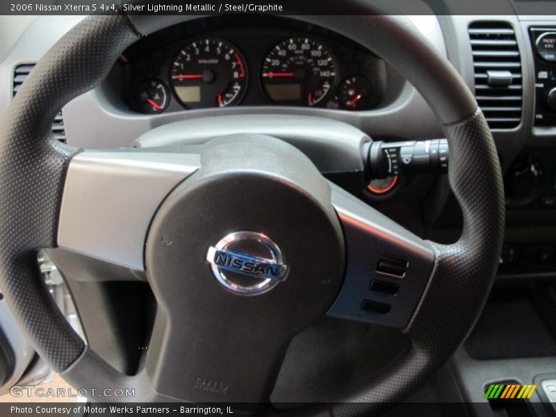Silver Lightning Metallic / Steel/Graphite 2006 Nissan Xterra S 4x4