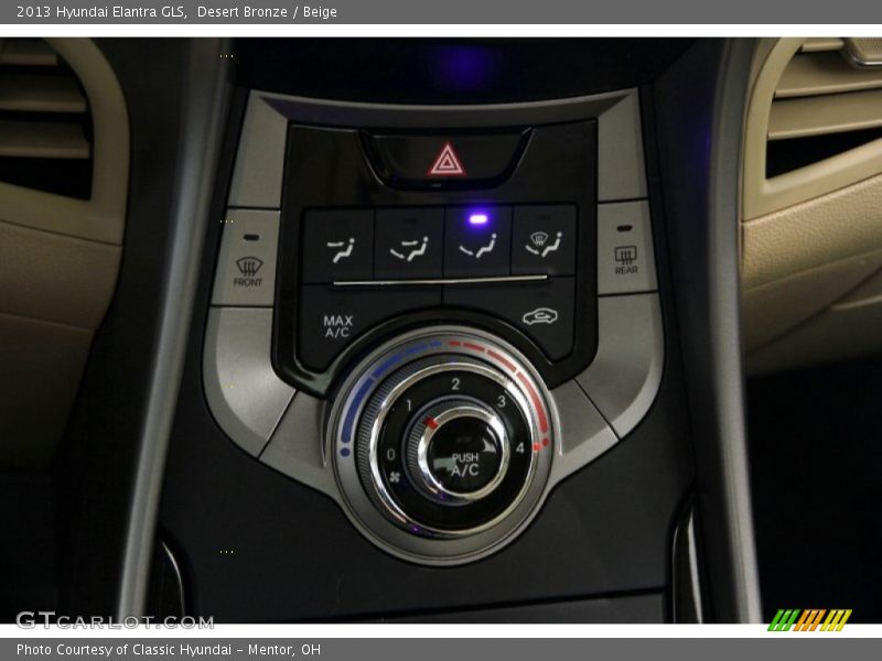 Desert Bronze / Beige 2013 Hyundai Elantra GLS