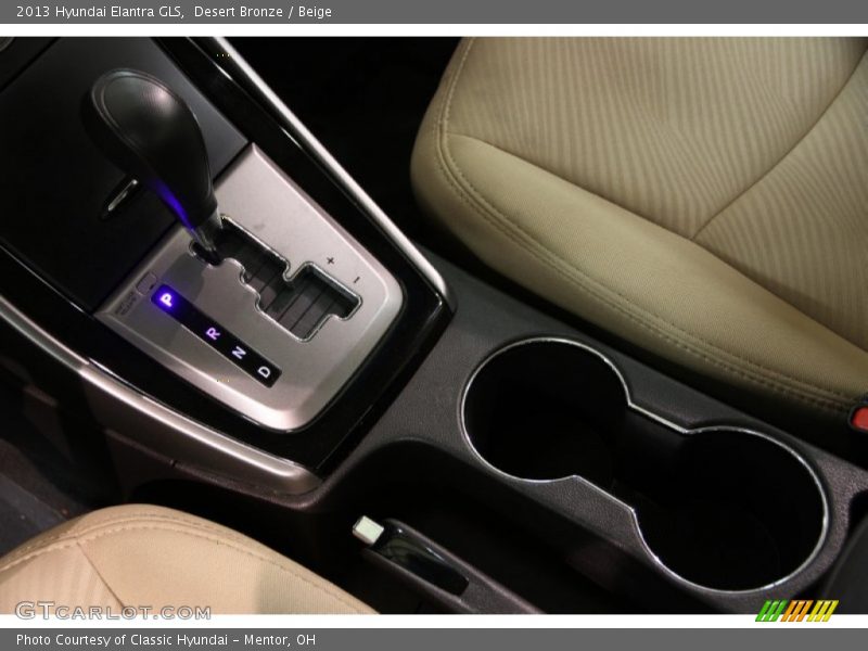 Desert Bronze / Beige 2013 Hyundai Elantra GLS