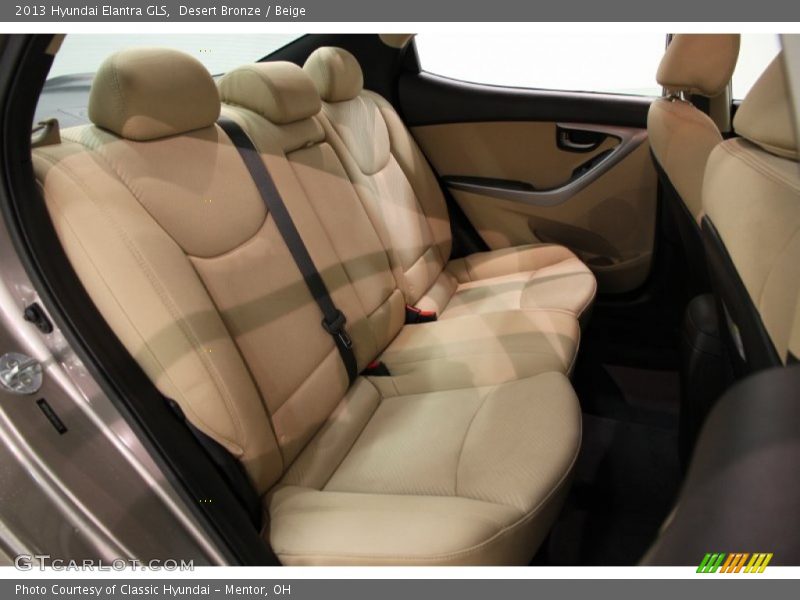 Desert Bronze / Beige 2013 Hyundai Elantra GLS