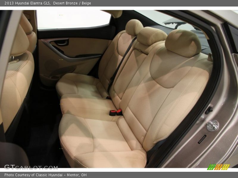 Desert Bronze / Beige 2013 Hyundai Elantra GLS