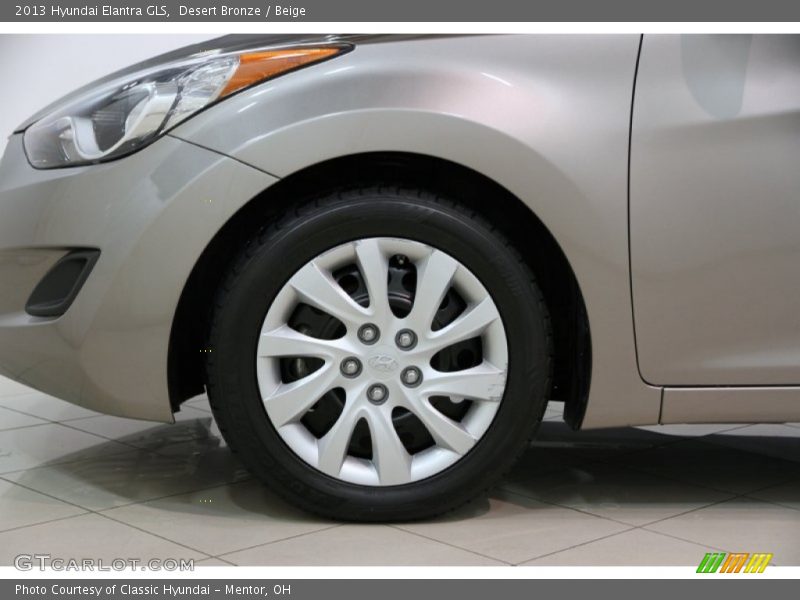 Desert Bronze / Beige 2013 Hyundai Elantra GLS