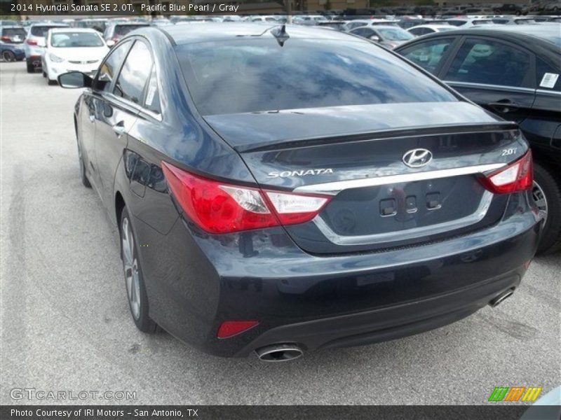  2014 Sonata SE 2.0T Pacific Blue Pearl