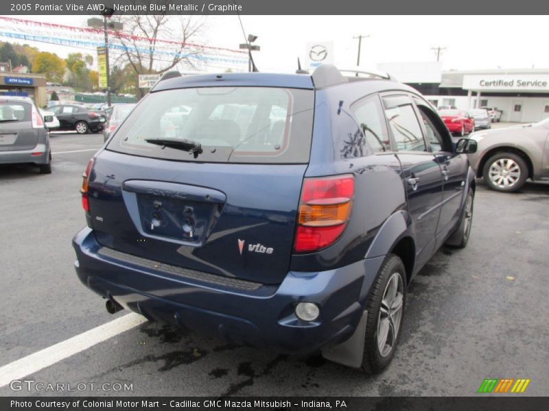 Neptune Blue Metallic / Graphite 2005 Pontiac Vibe AWD