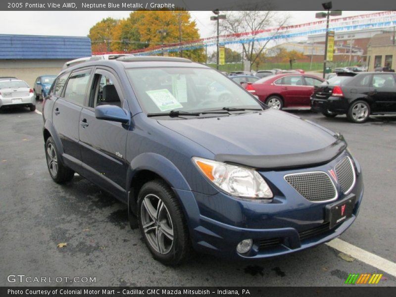 Neptune Blue Metallic / Graphite 2005 Pontiac Vibe AWD