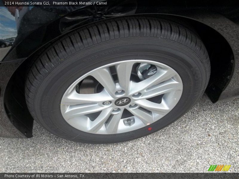 Phantom Black Metallic / Camel 2014 Hyundai Sonata GLS