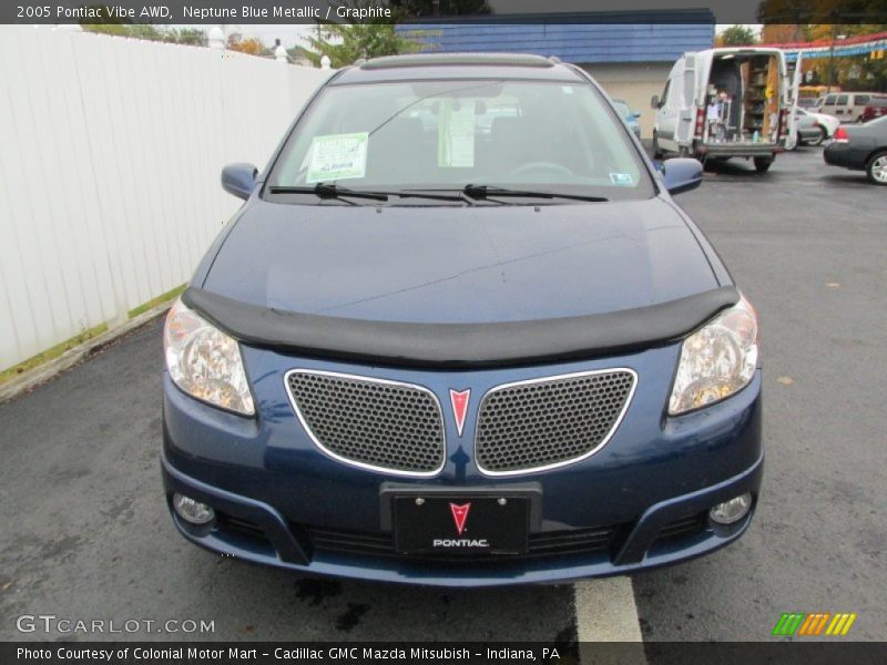 Neptune Blue Metallic / Graphite 2005 Pontiac Vibe AWD