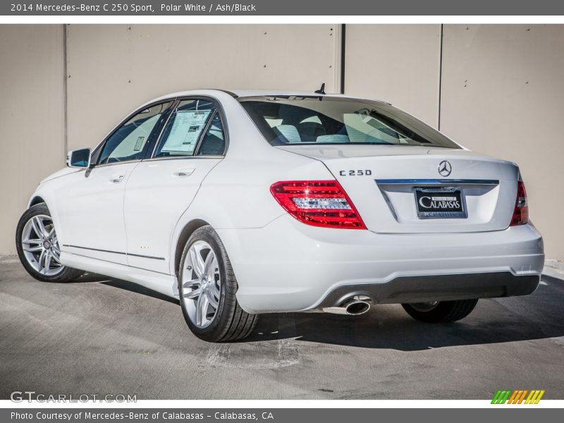 Polar White / Ash/Black 2014 Mercedes-Benz C 250 Sport