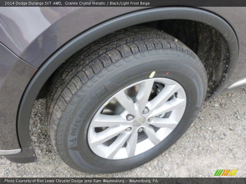 Granite Crystal Metallic / Black/Light Frost Beige 2014 Dodge Durango SXT AWD