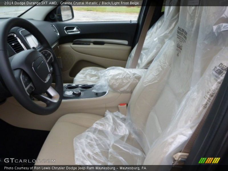 Granite Crystal Metallic / Black/Light Frost Beige 2014 Dodge Durango SXT AWD