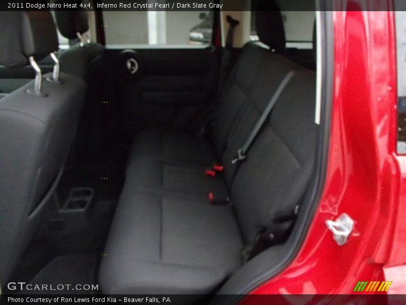 Inferno Red Crystal Pearl / Dark Slate Gray 2011 Dodge Nitro Heat 4x4