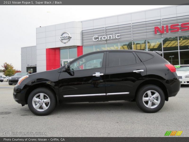 Super Black / Black 2013 Nissan Rogue S