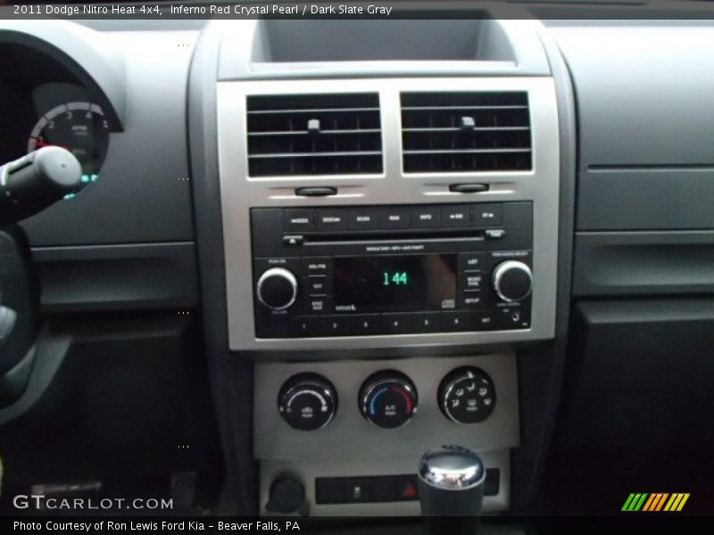 Inferno Red Crystal Pearl / Dark Slate Gray 2011 Dodge Nitro Heat 4x4