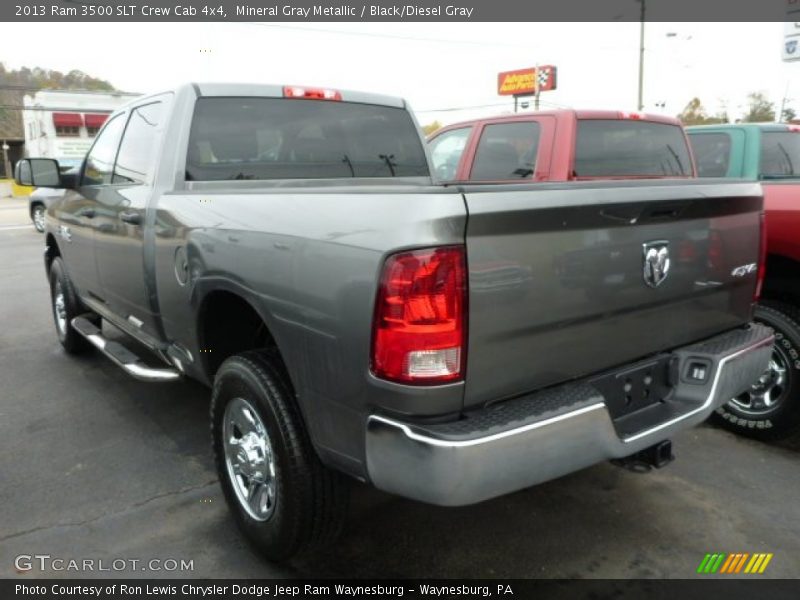 Mineral Gray Metallic / Black/Diesel Gray 2013 Ram 3500 SLT Crew Cab 4x4