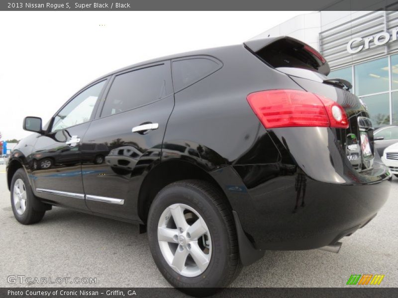 Super Black / Black 2013 Nissan Rogue S