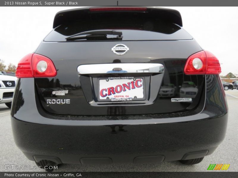 Super Black / Black 2013 Nissan Rogue S